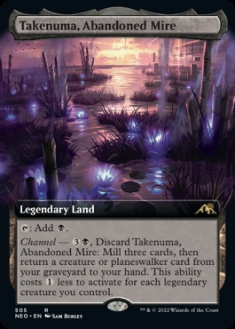 Takenuma, Abandoned Mire Kamigawa- Neon Dynasty Alternate Art